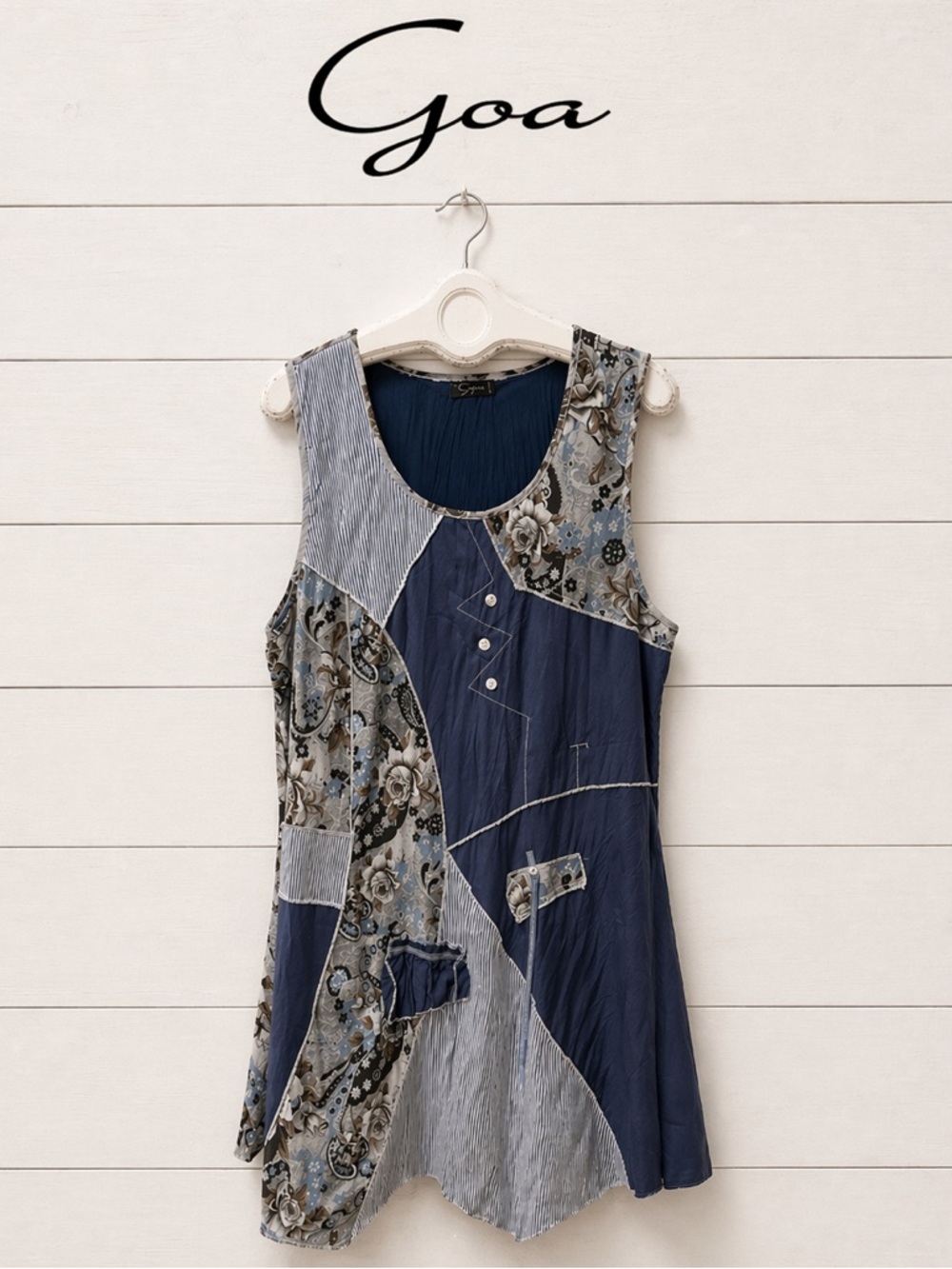 GOA – Sleeveless Dress – Size L